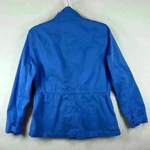 Style & Co Utility Jacket Women’s Sz S Blue - Picture 4 of 10